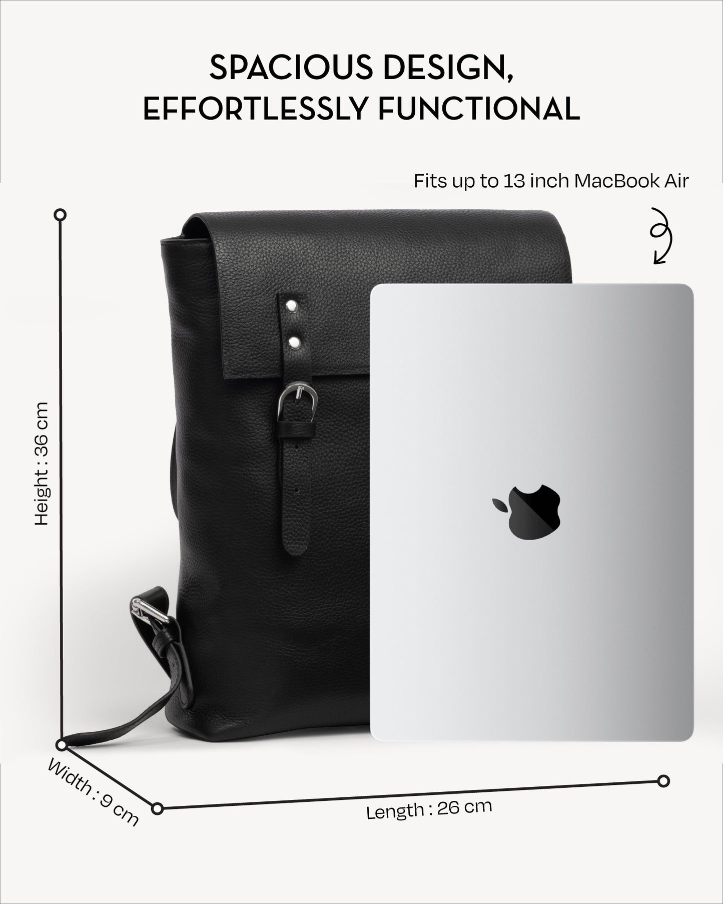 Sofia Backpack - Black