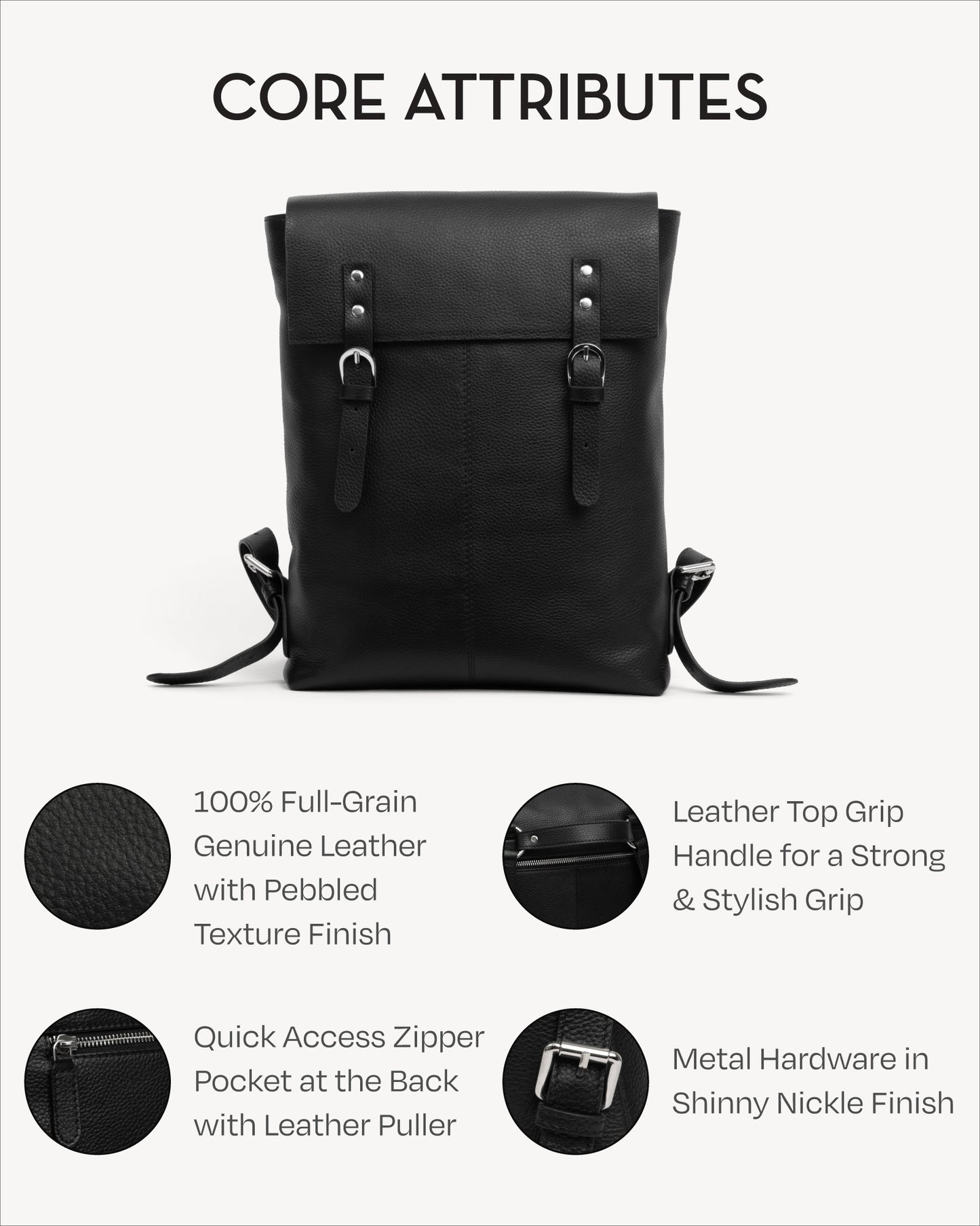 Sofia Backpack - Black