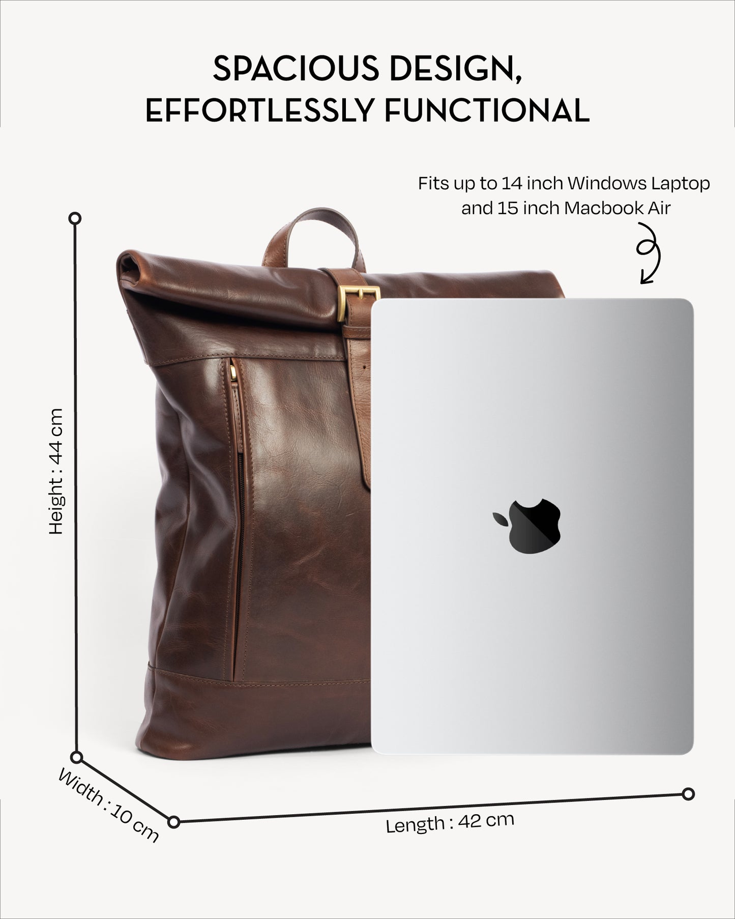 Oslo Backpack - Vintage Brown