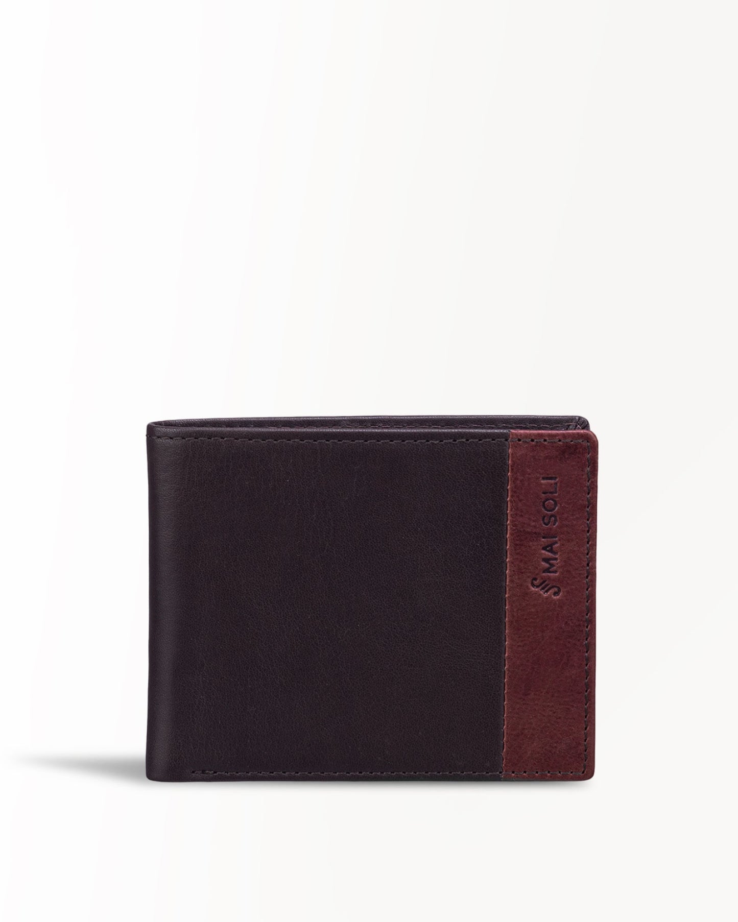 Antique Money Clip Wallet - Brown