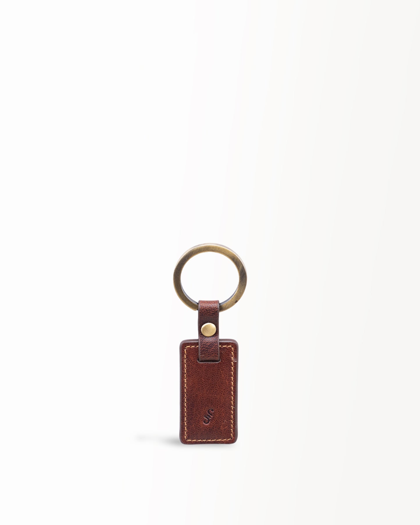 Dark Vintage Bi-Fold Wallet + Key Ring Gift Set- Brown