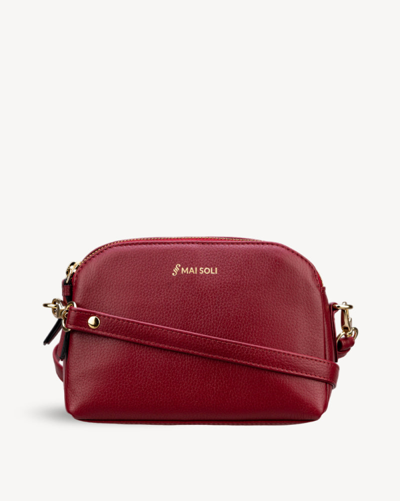 Emma Mini Crossbody Sling Bag - Berry