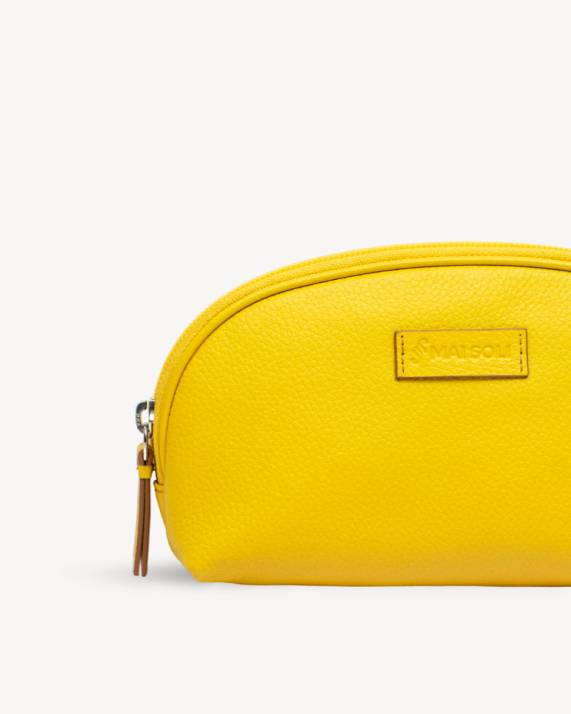 Dome Large Cosmetic Case - Yellow