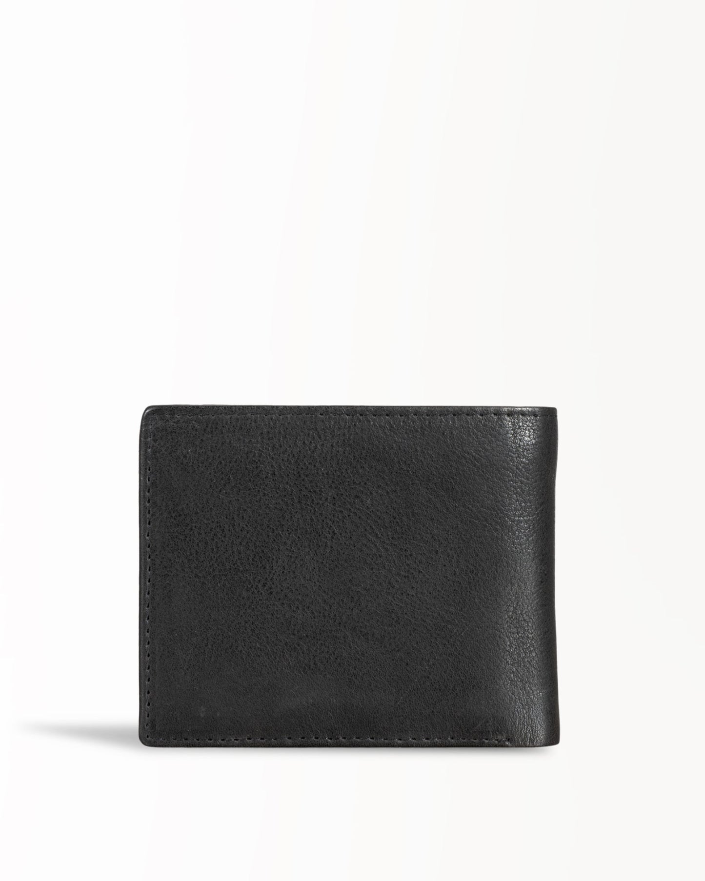 Vintage Bi-fold Wallet - Black