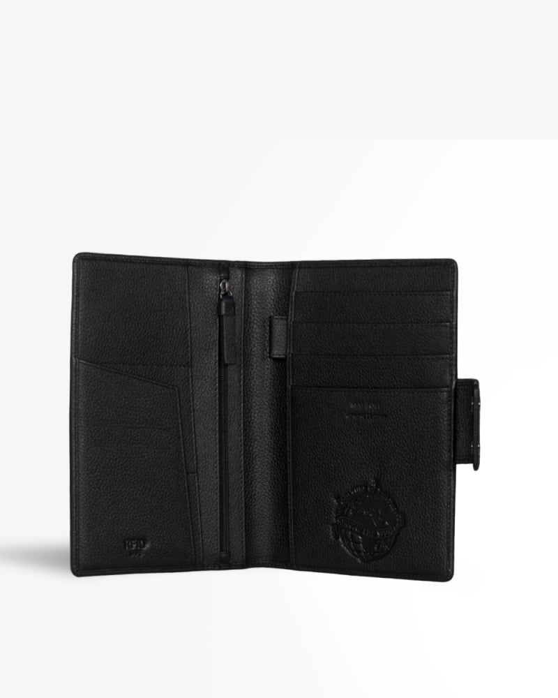 Safari Large Travel Wallet- Black