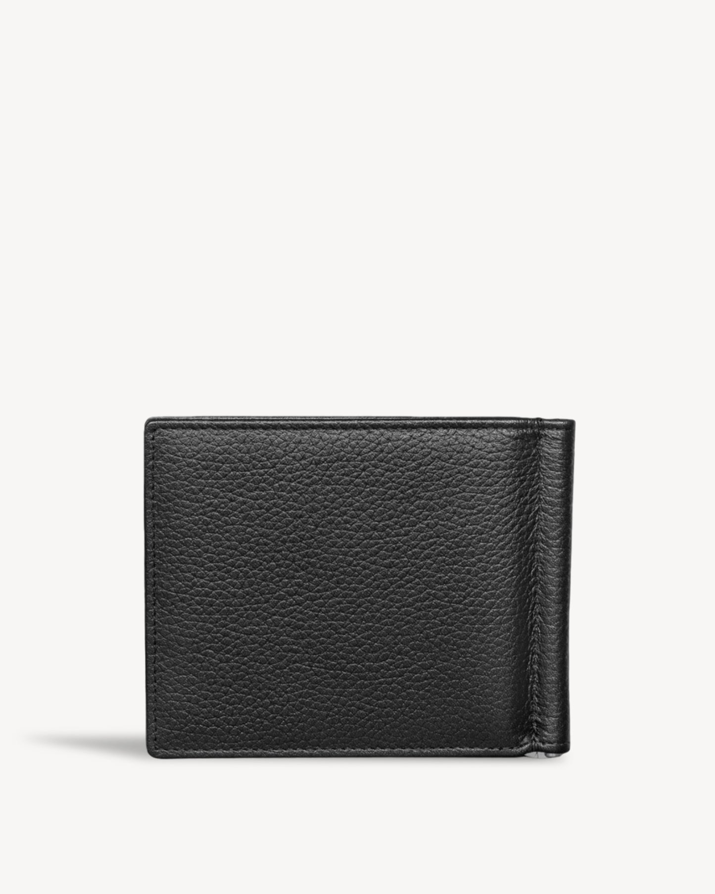 Dollaro RFID Protected Money Clip Wallet And Card Holder - Black