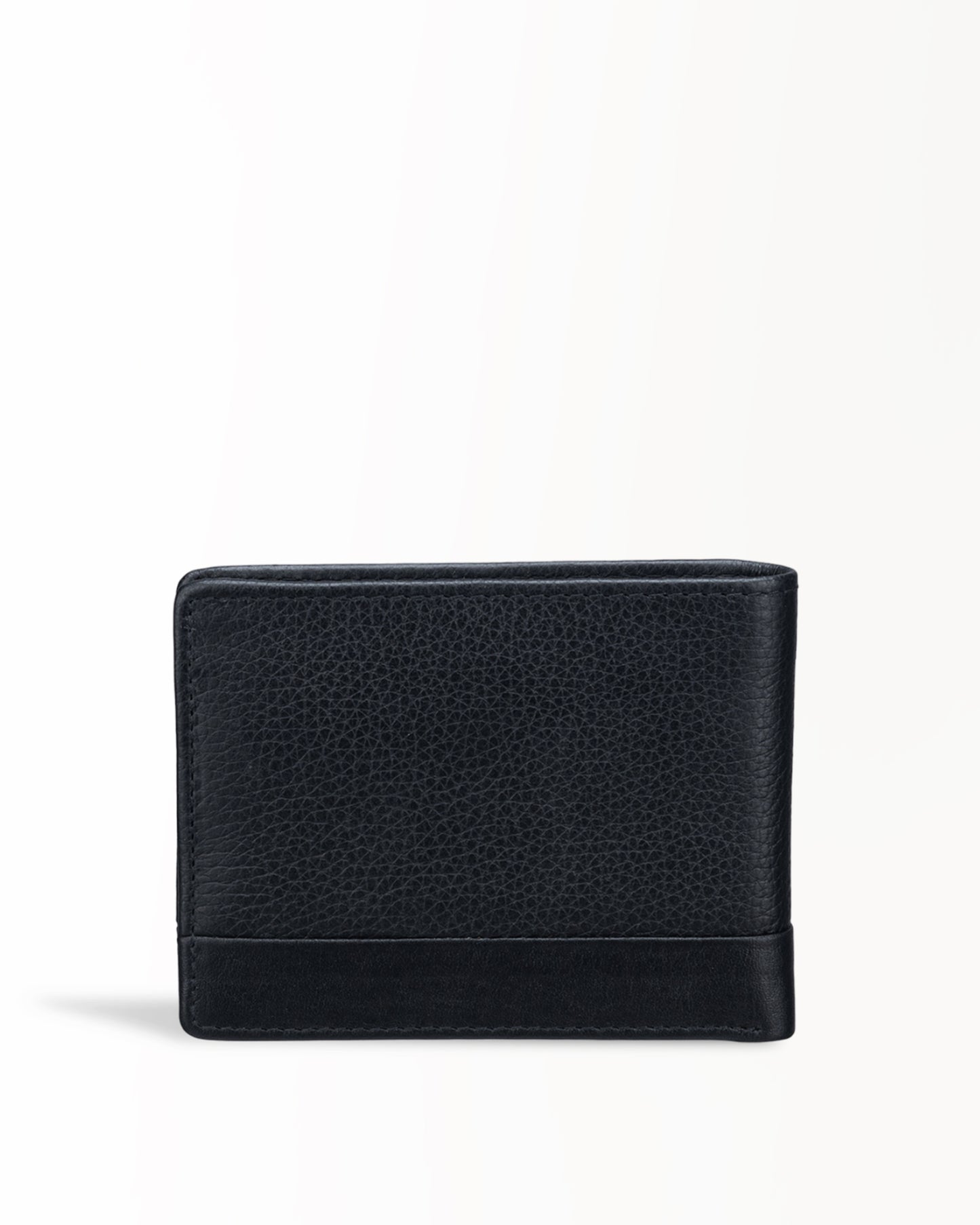 Pilot Bi-fold Leather Men's Wallet with Classy Gift Box & 8 Credit Card Holder- Black