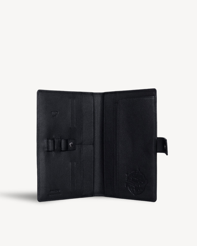 Quest Family Travel Wallet- Black
