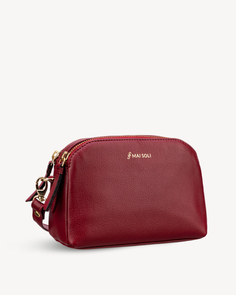 Emma Mini Crossbody Sling Bag - Berry