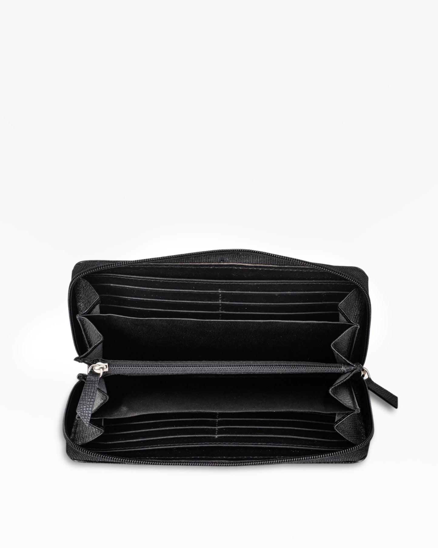 Coco Zip Around Wallet - Black