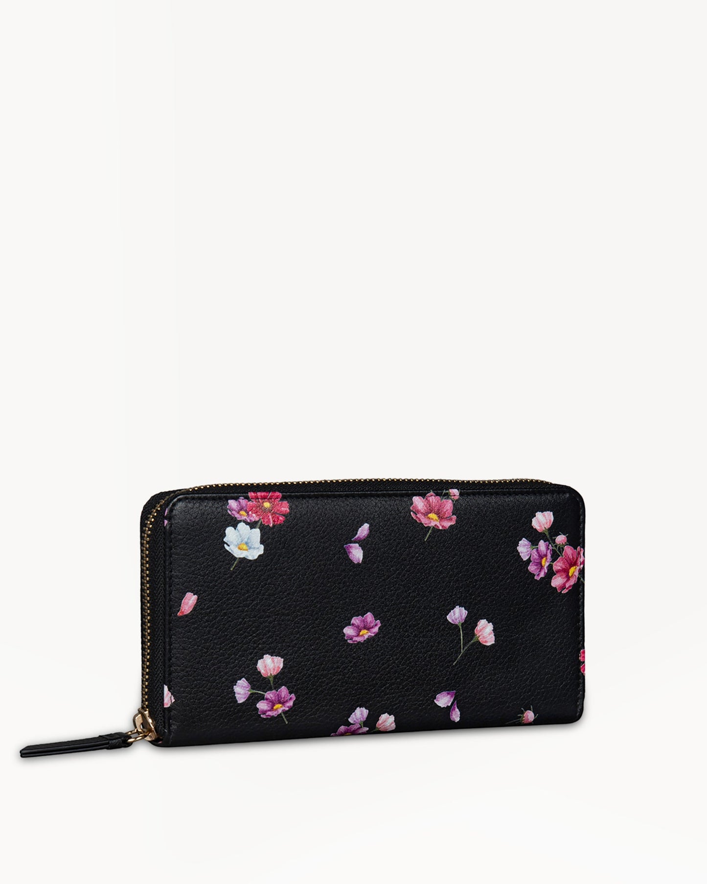 Cosmos Zip-around Wallet - Black