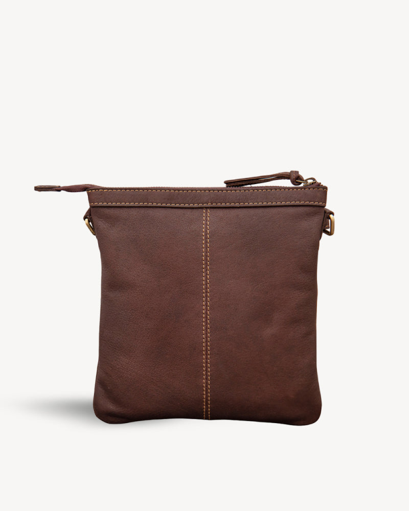 Ranch Crossbody Sling Bag - Brown