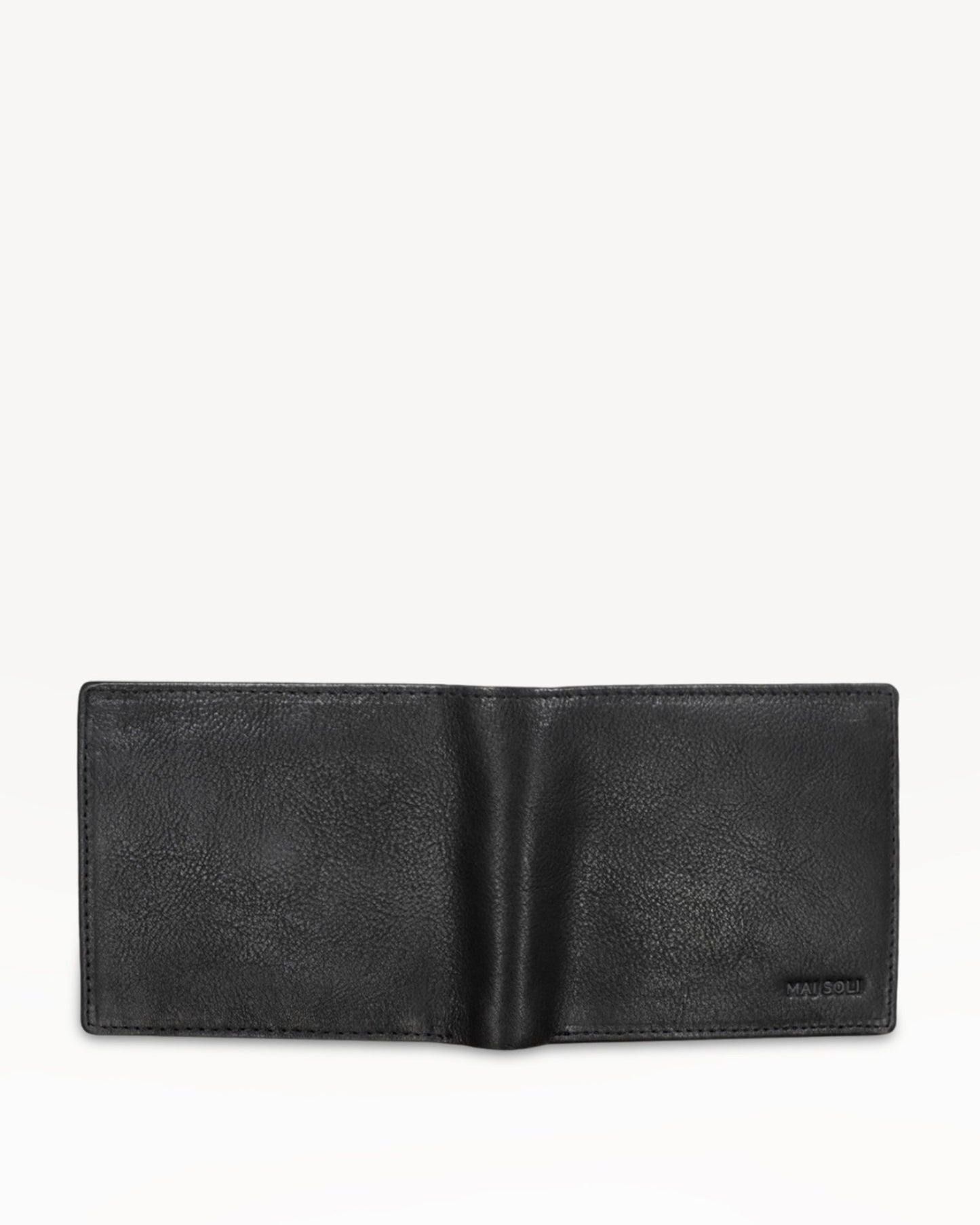 Vintage Bi-fold Wallet - Black