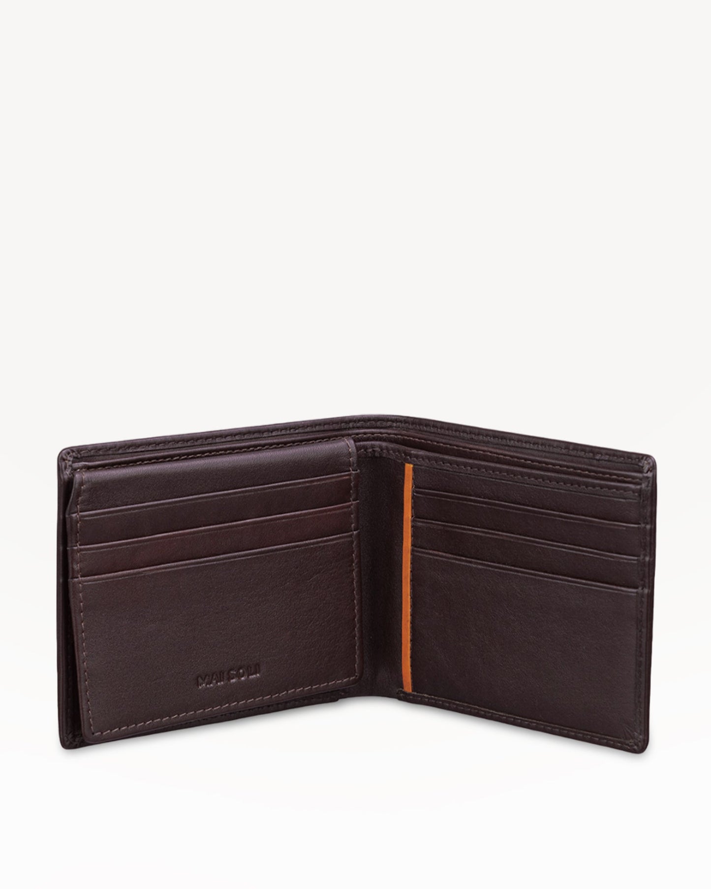 Elegance Bi-fold Wallet - Brown