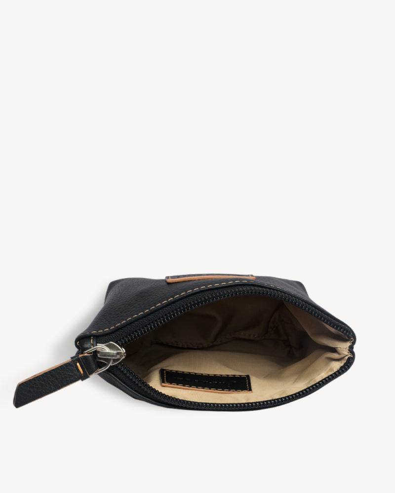 Paris Small Essential Pouch - Black