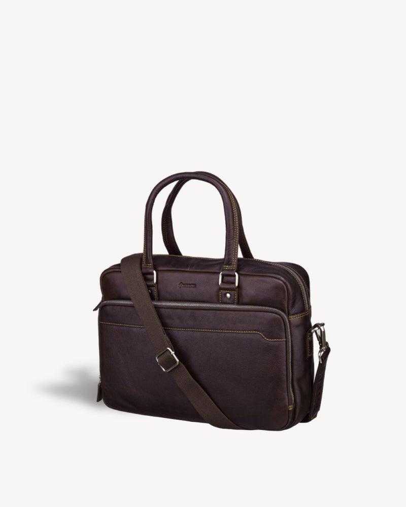 Bronco Laptop Bag - Brown
