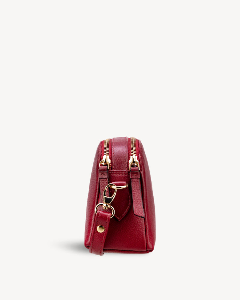 Emma Mini Crossbody Sling Bag - Berry