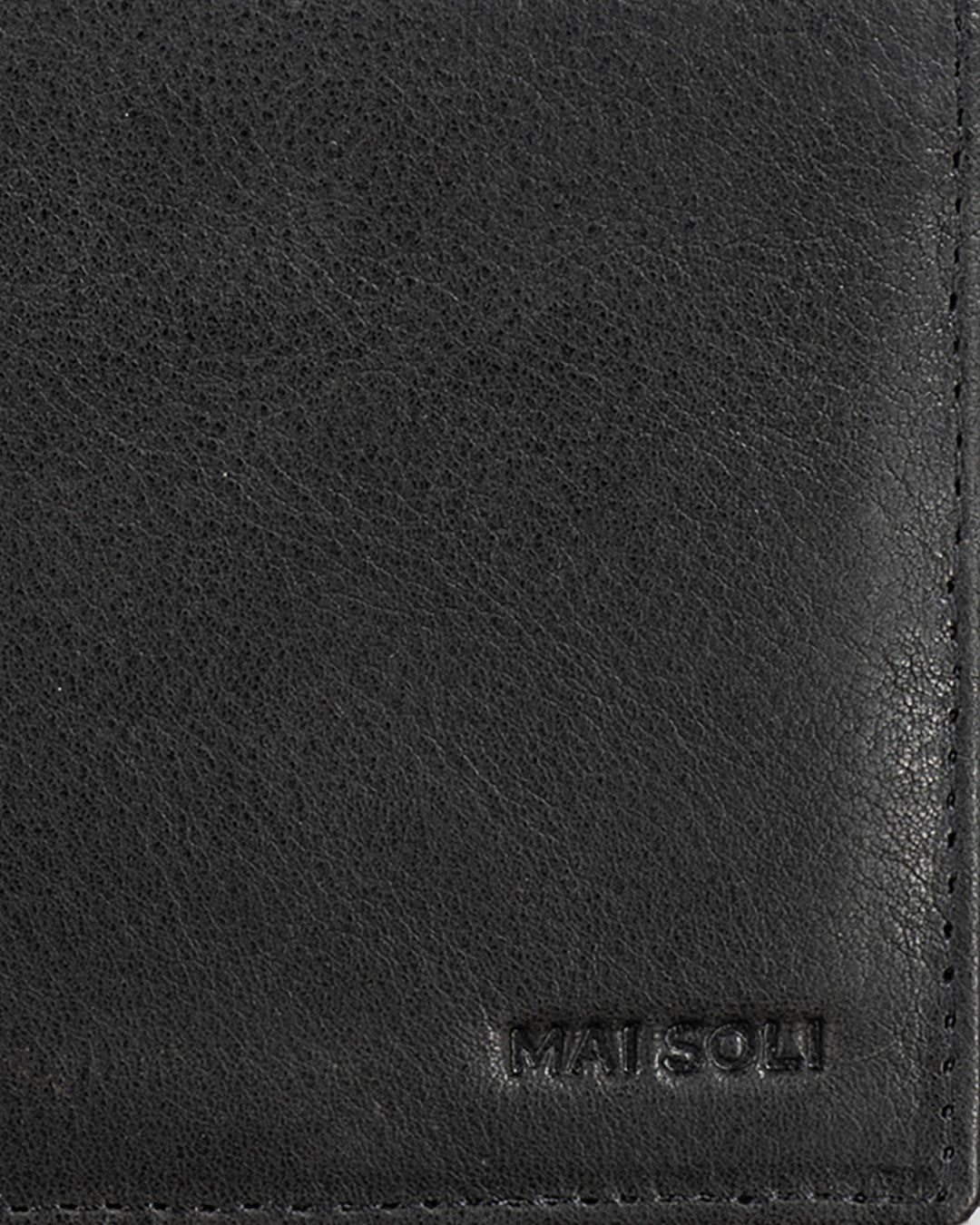 Vintage Bi-fold Wallet - Black