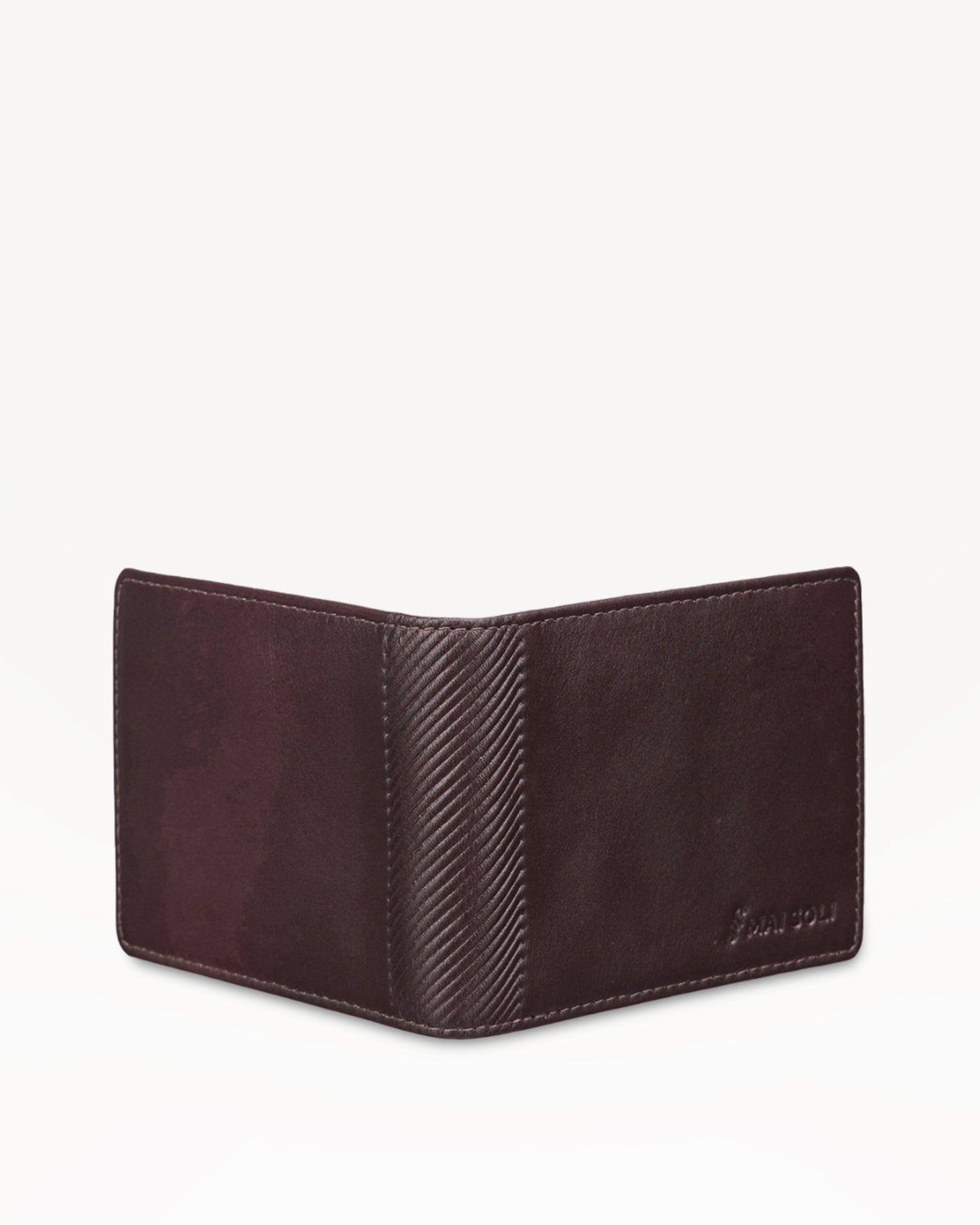 Elegance Money Clip Wallet - Brown