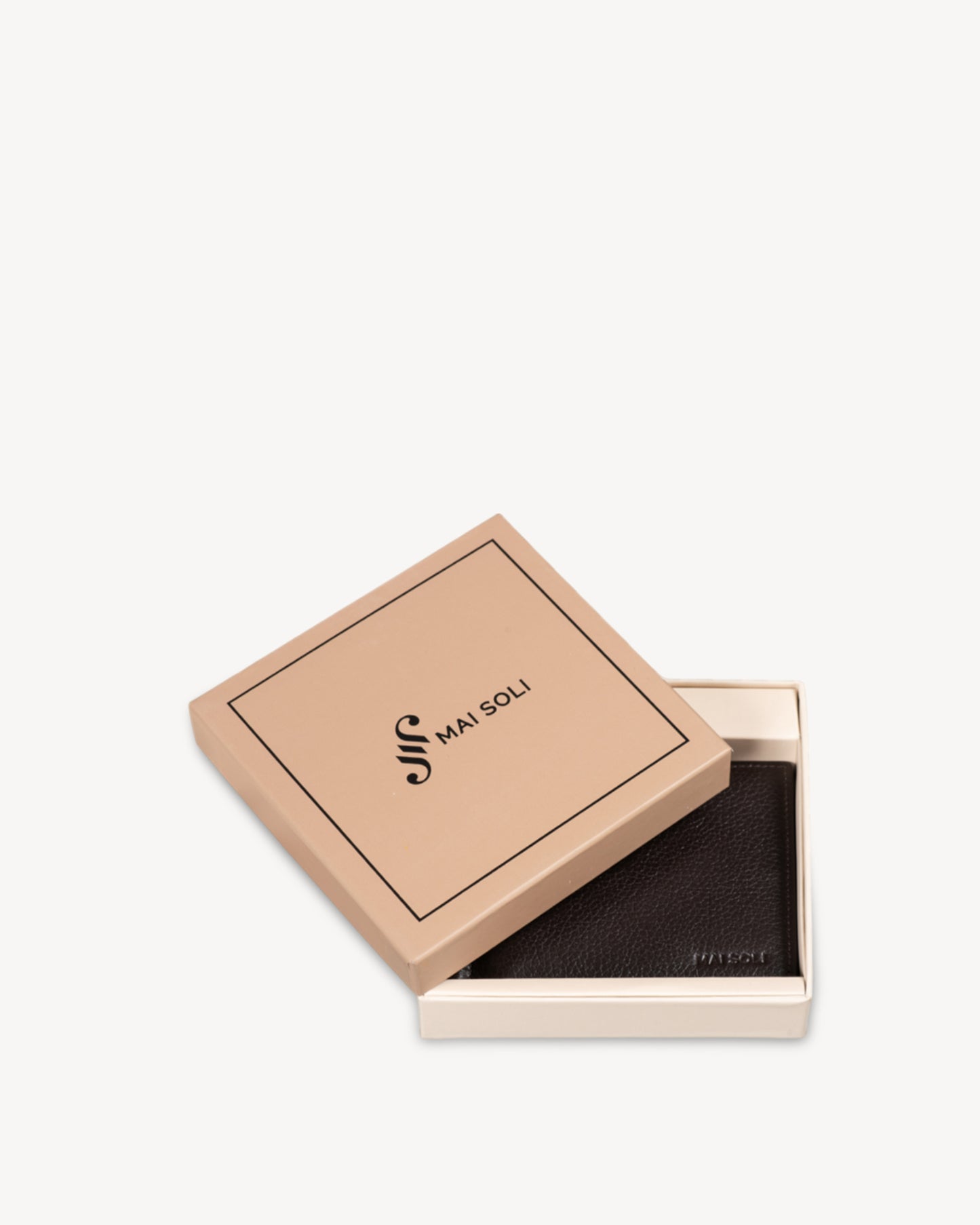 Dollaro RFID Protected Money Clip Wallet And Card Holder - Brown