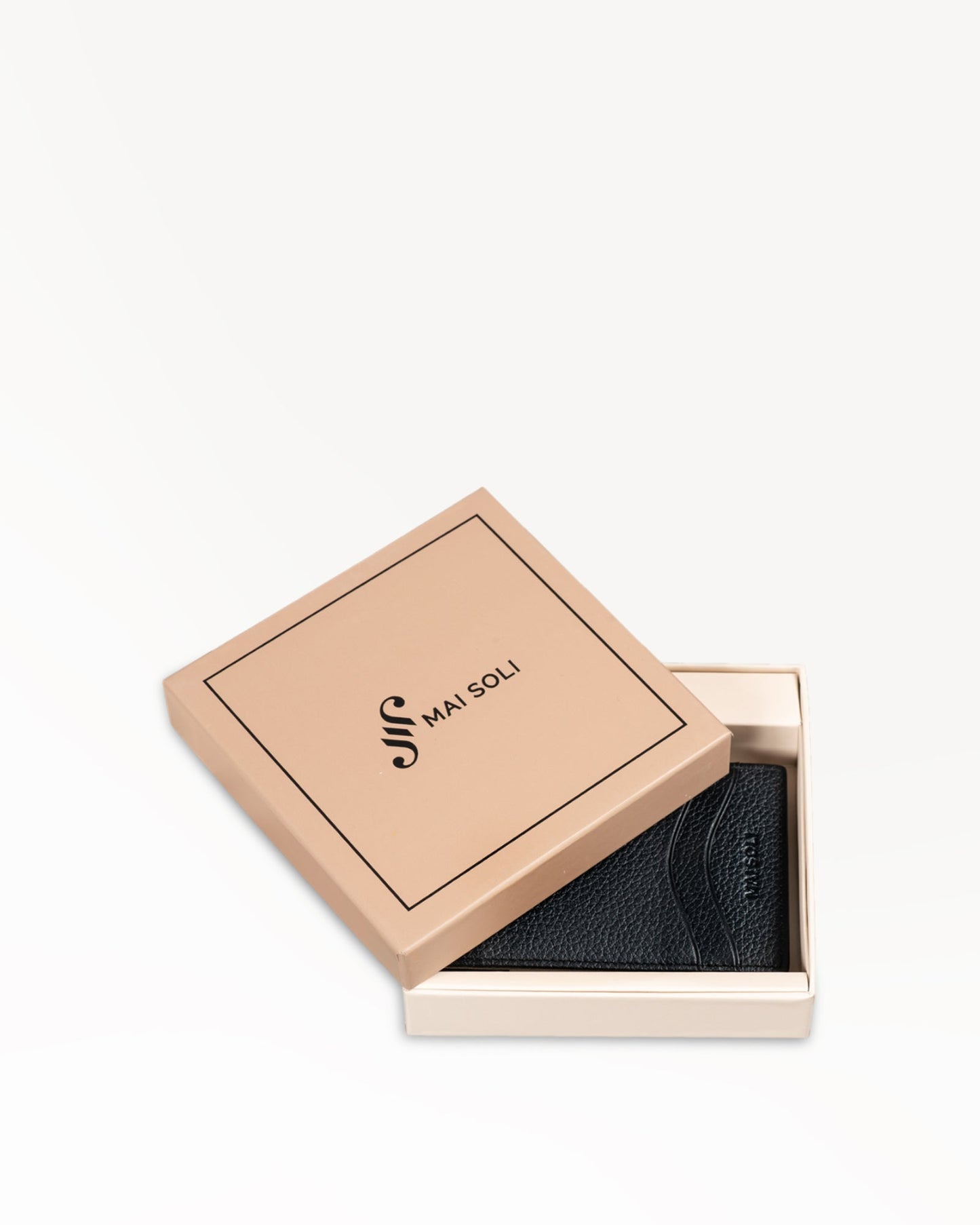 Dollaro RFID Protected Money Clip Wallet - Black