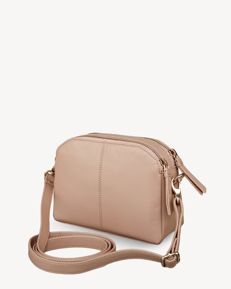 Emma Mini Crossbody Sling Bag - Nude Pink
