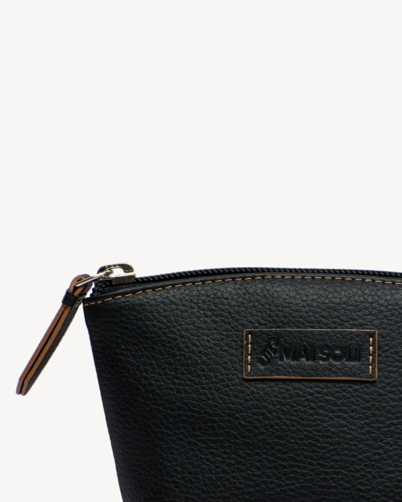 Paris Small Essential Pouch - Black