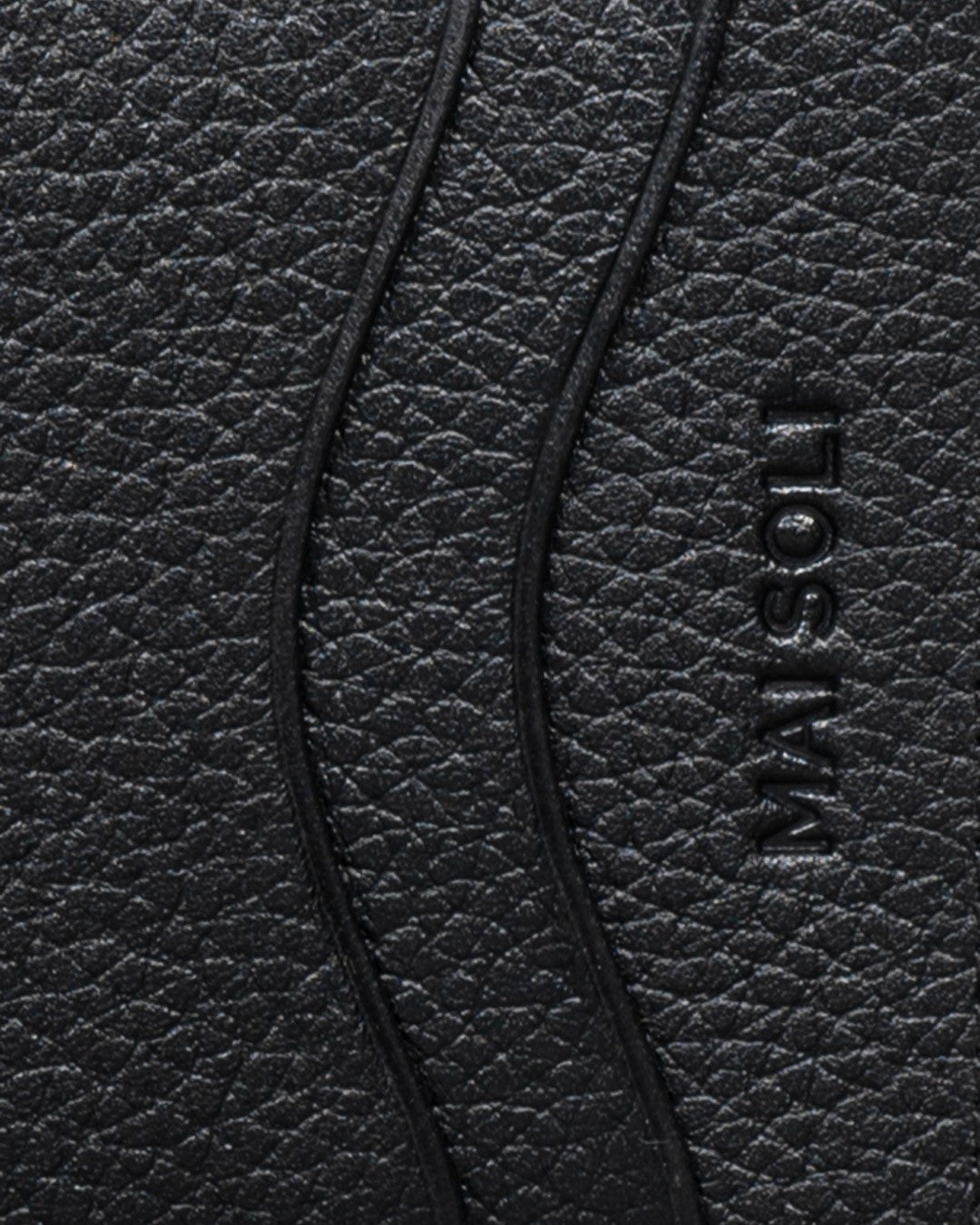 Dollaro RFID Protected Money Clip Wallet - Black