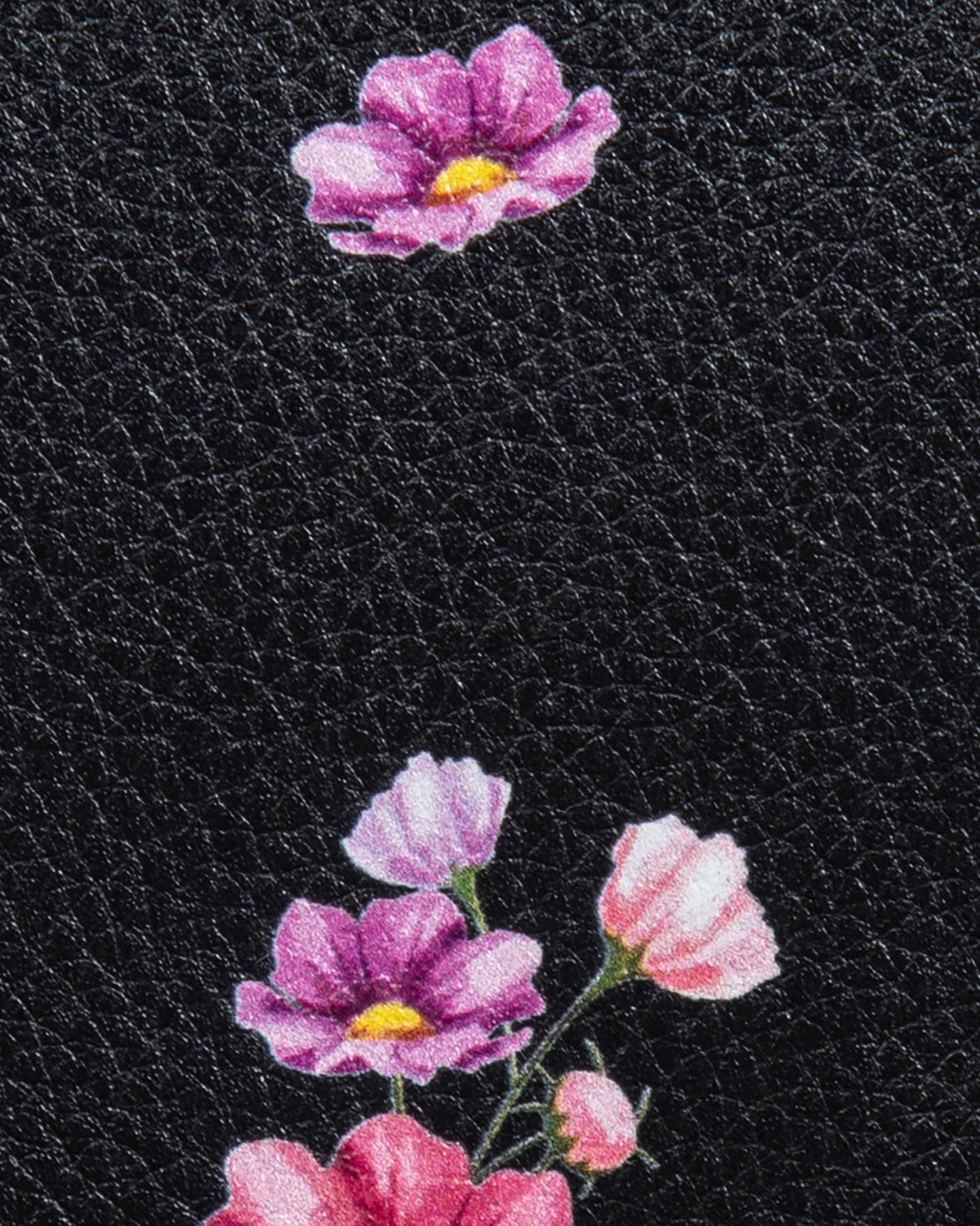 Cosmos Flap Wallet - Black
