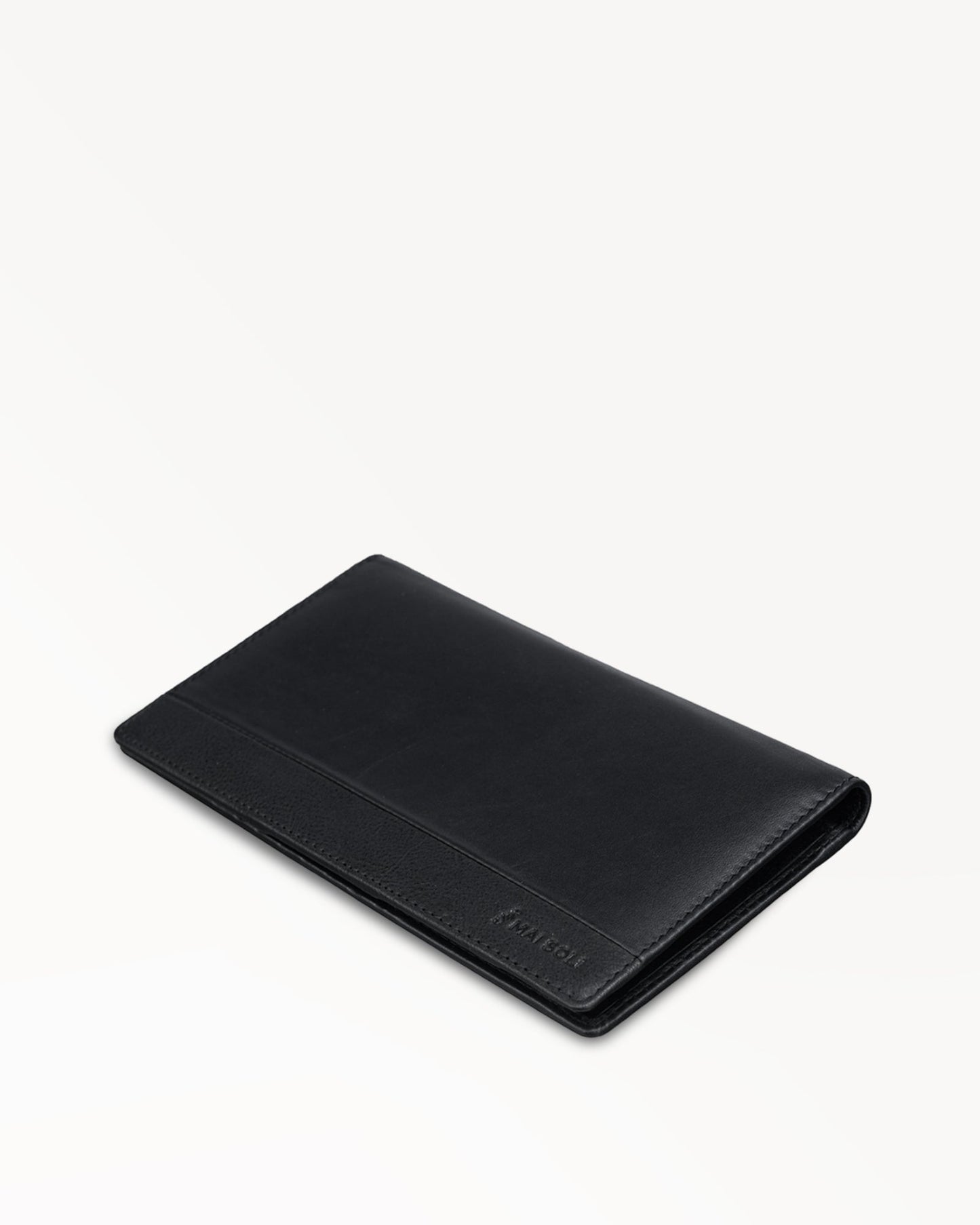 Antique Carry All Travel Wallet- Black