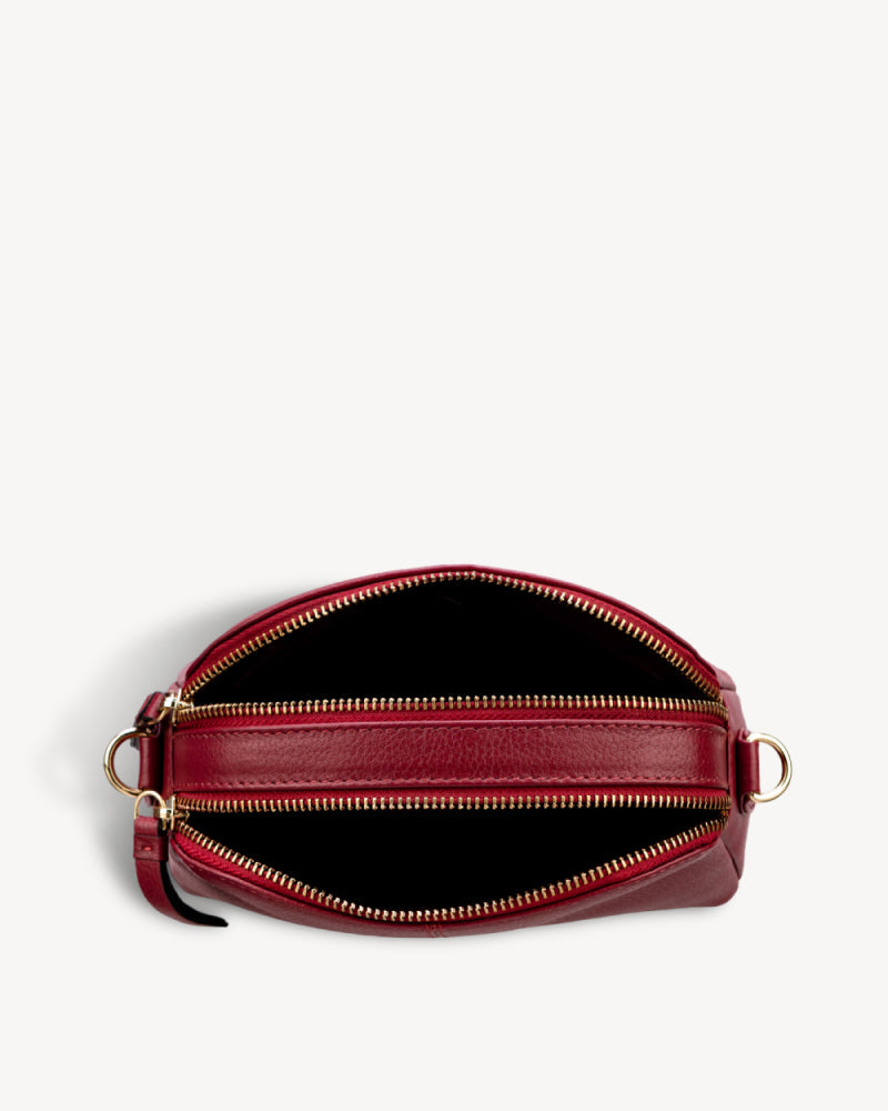 Emma Mini Crossbody Sling Bag - Berry