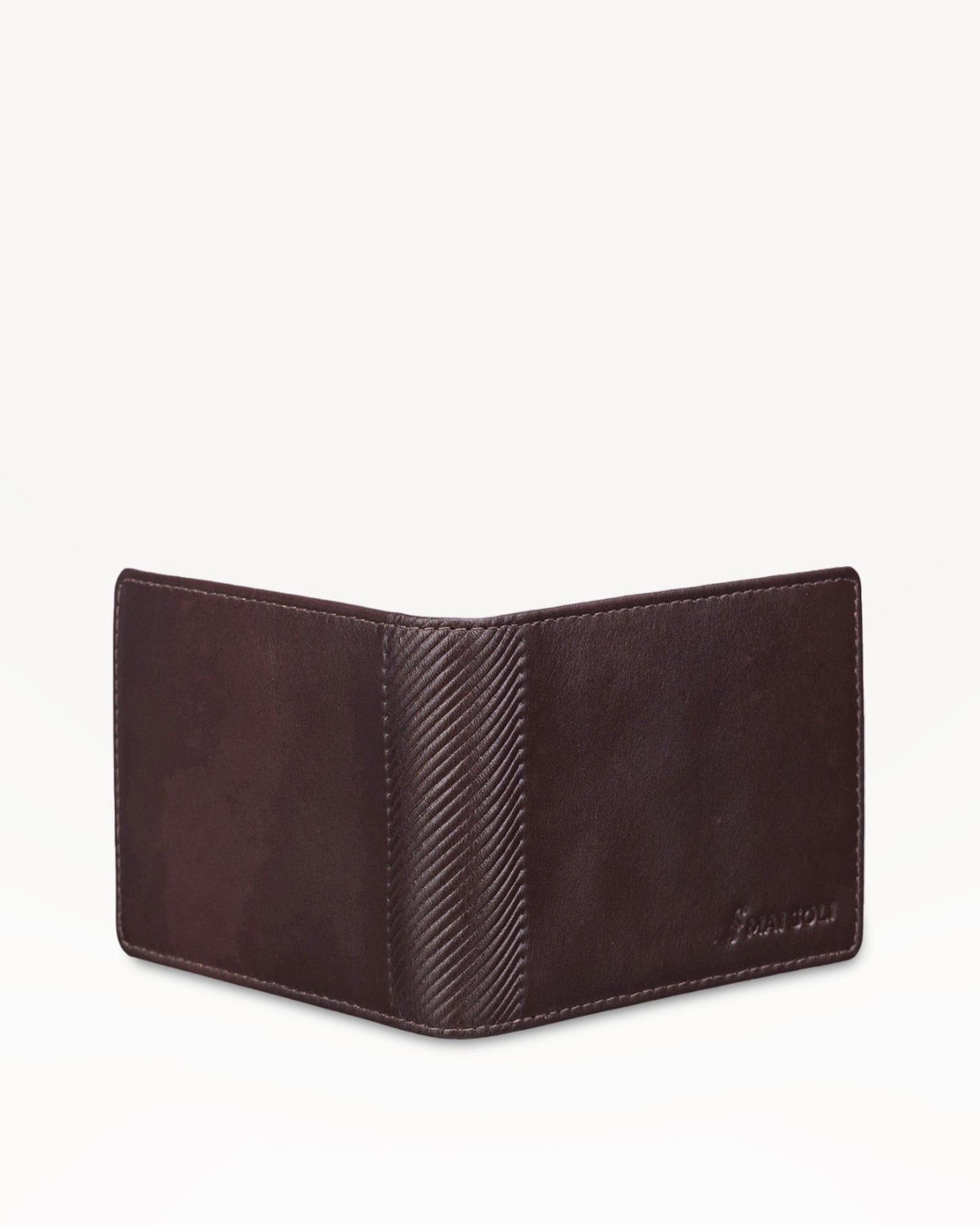 Elegance Bi-fold Wallet - Brown
