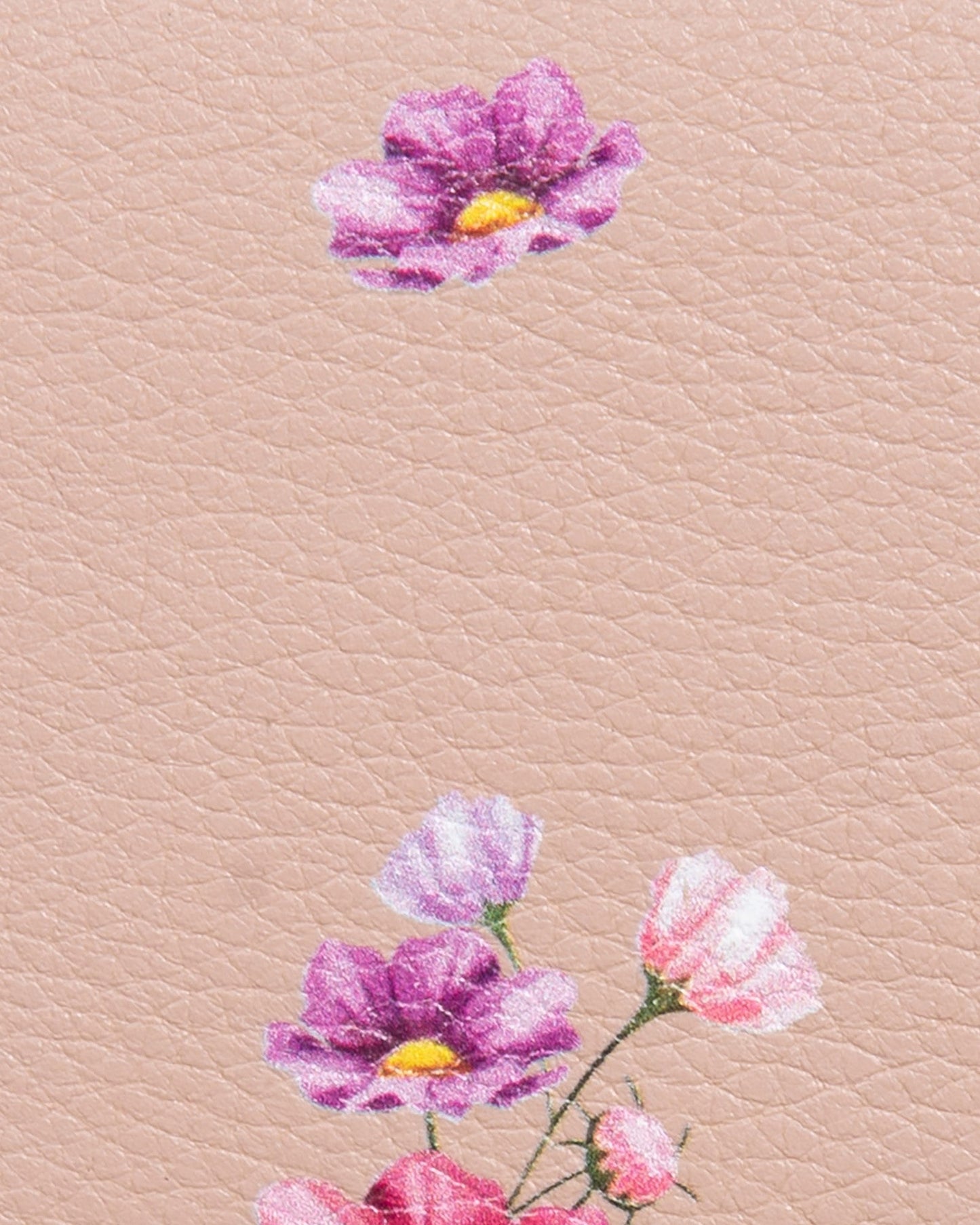Cosmos Flap Wallet - Nude Pink