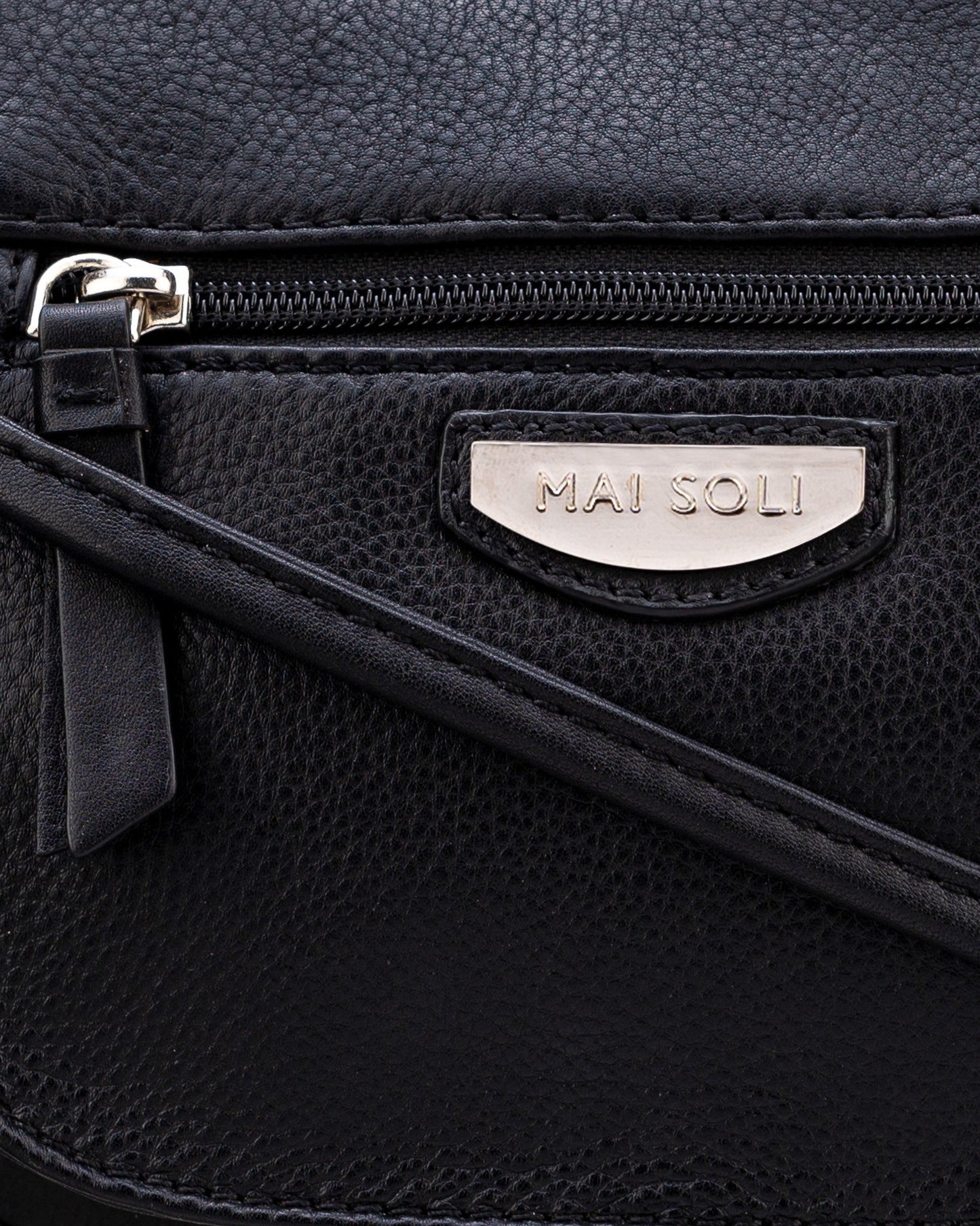 Roma Crossbody Sling Bag - Black