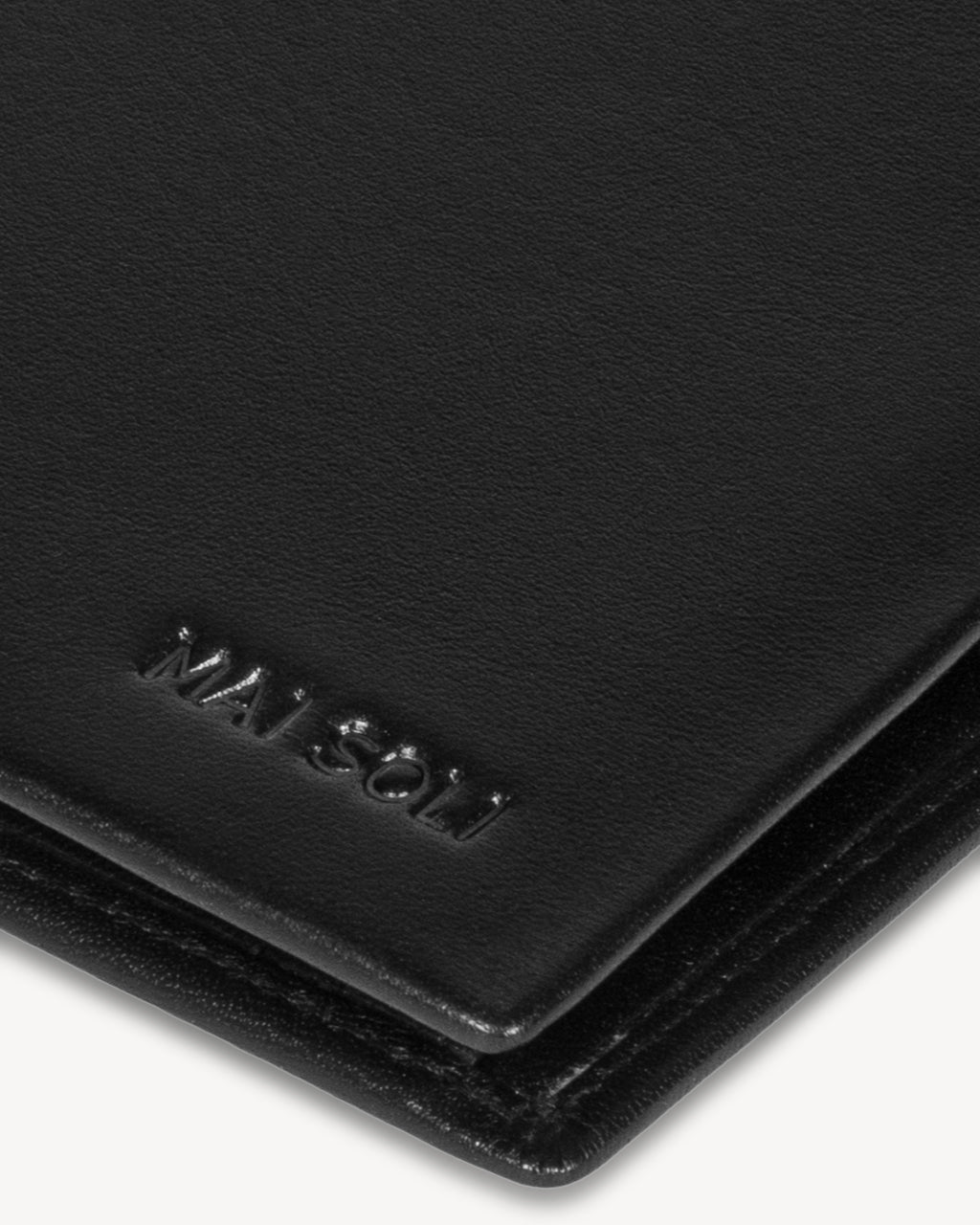 Maestro RFID Protected Bifold Wallet with Coin Pocket - Black Red