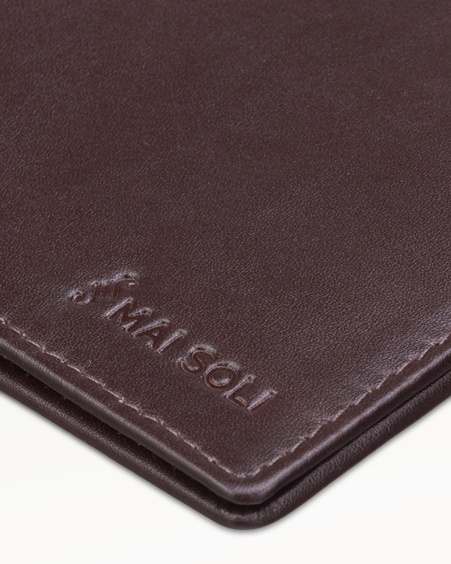 Elegance Money Clip Wallet - Brown