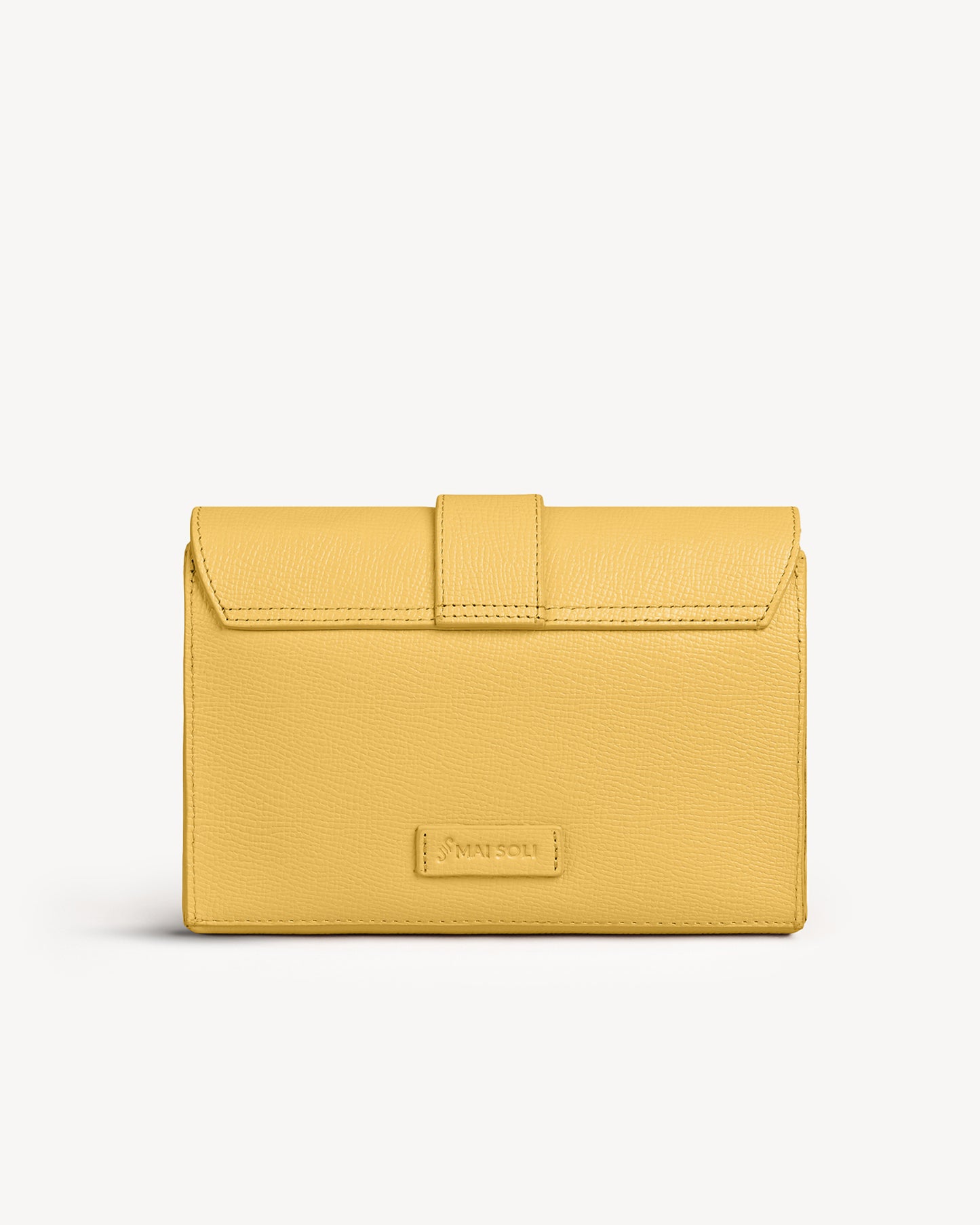 Claire Mini Envelope Clutch - Yellow