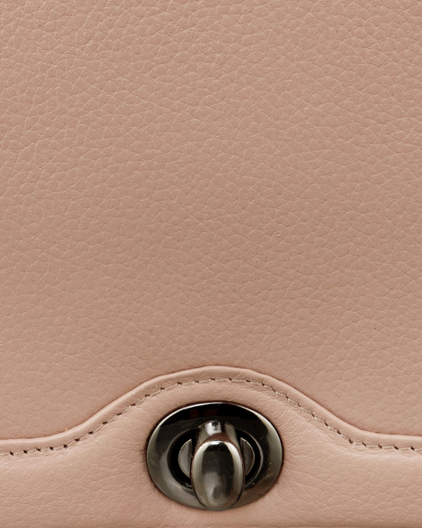 Bowie Leather Crossbody Bag - Nude Pink