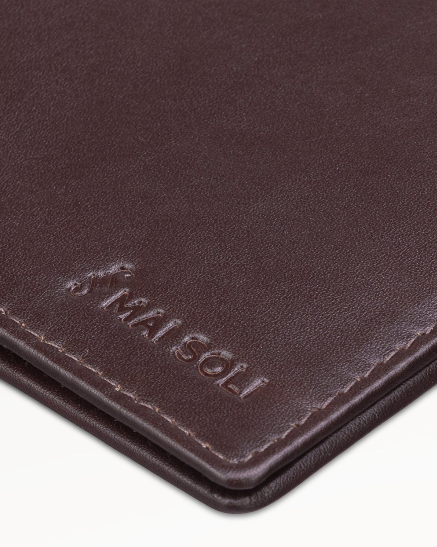 Elegance Bi-fold Wallet - Brown
