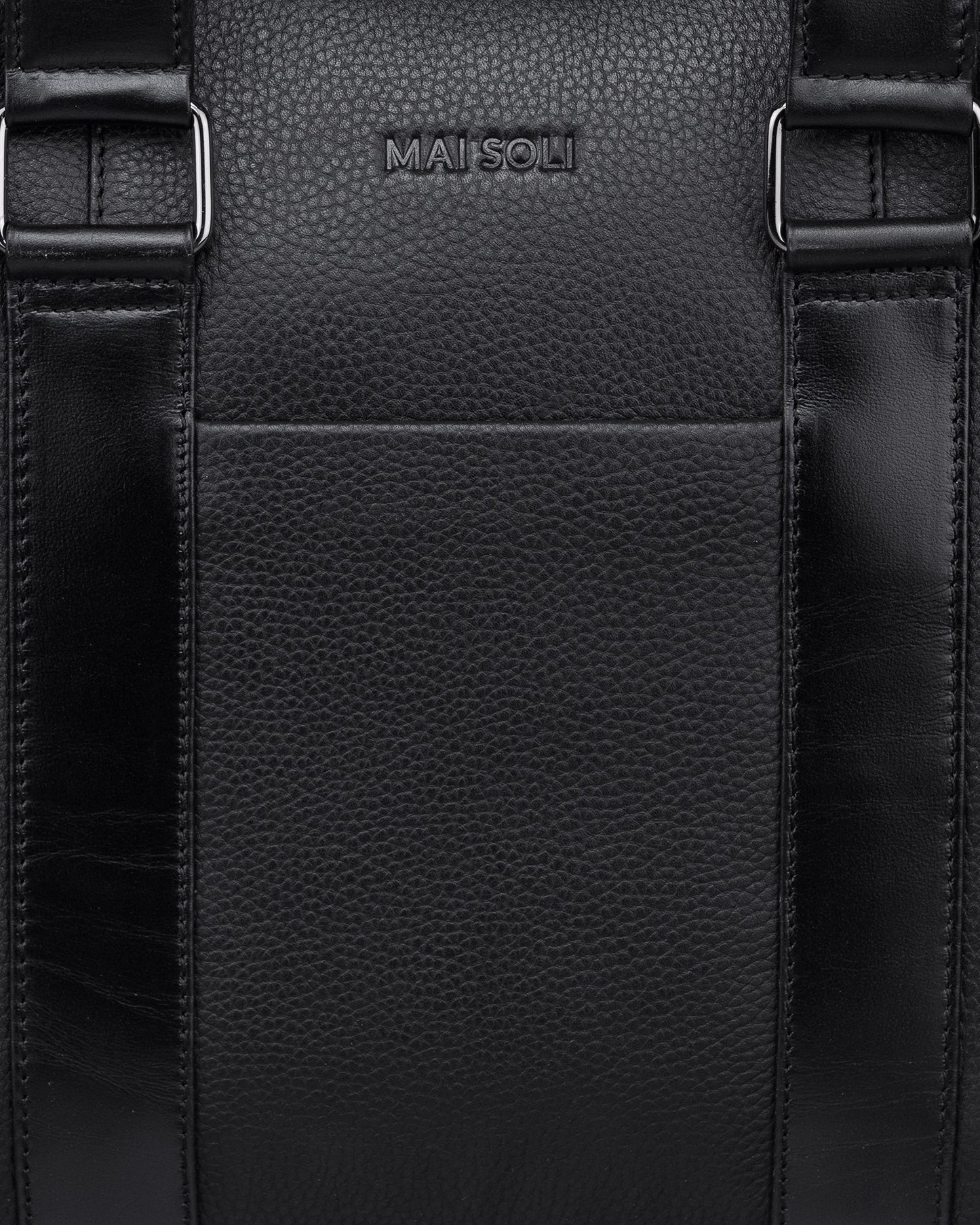Carter Multi-pocket Laptop Bag - Black