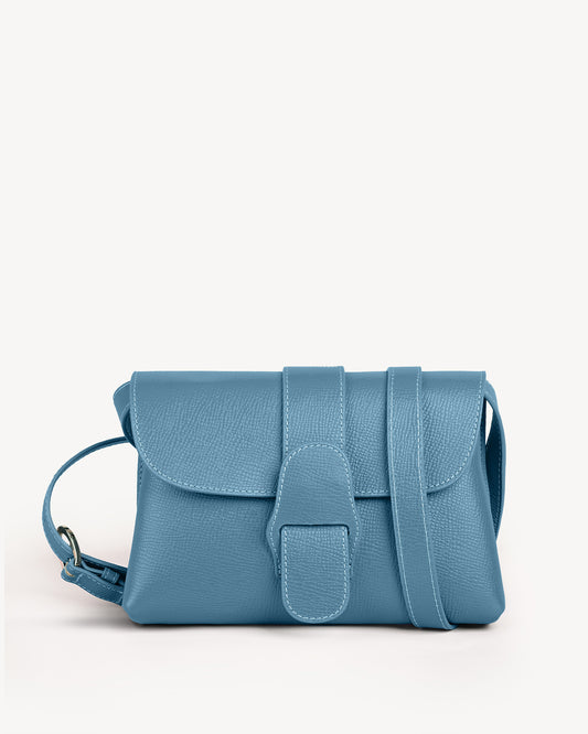 Claire Mini Envelope Clutch - Sky Blue