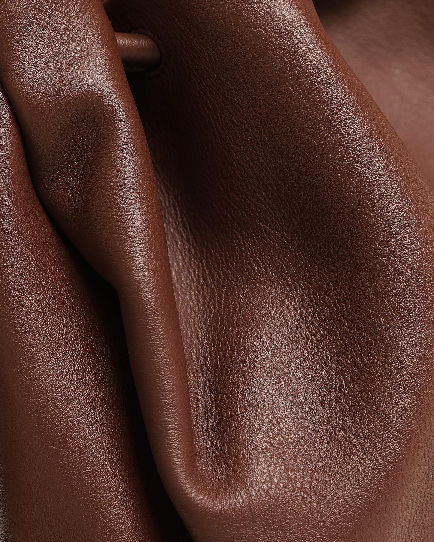 Cynthia Gather Handbag - Brown