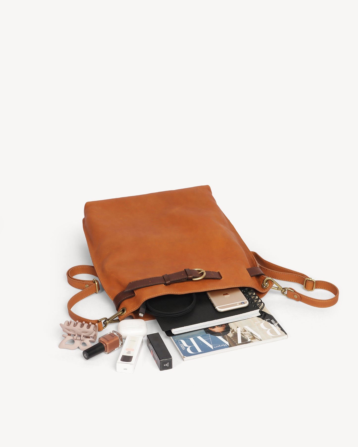 Santorini Backpack - Vintage Caramel