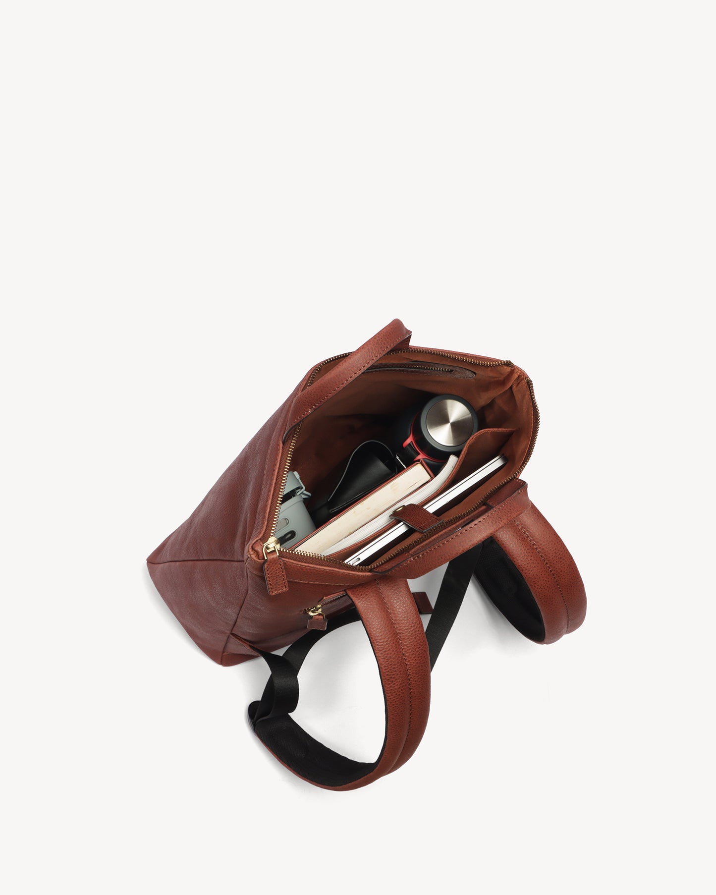 Kyoto Backpack - Cognac Brown