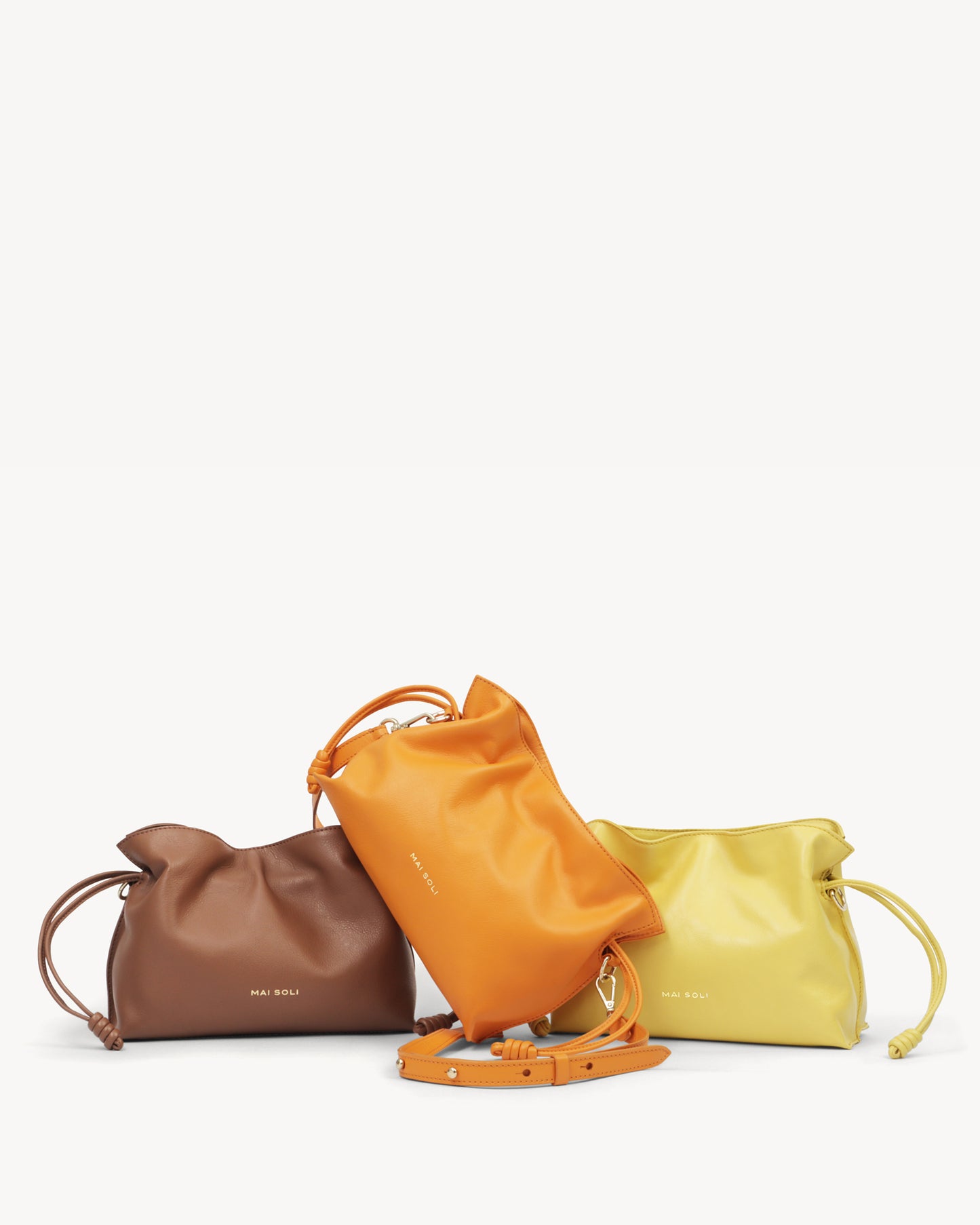 Ariel Bucket Bag - Hazelnut
