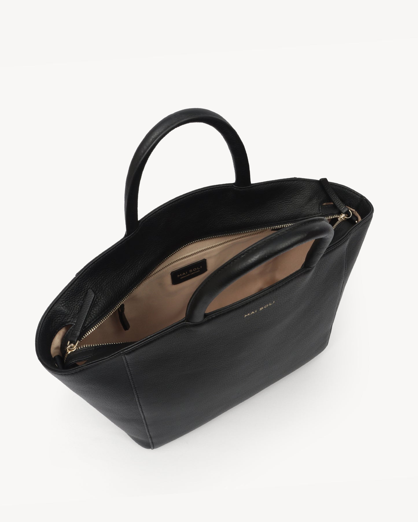 Riley Satchel Bag - Black