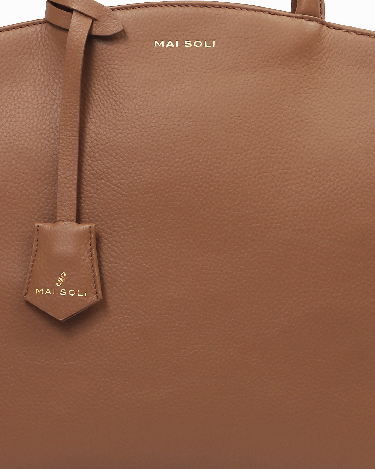 Riley Satchel Bag - Hazelnut