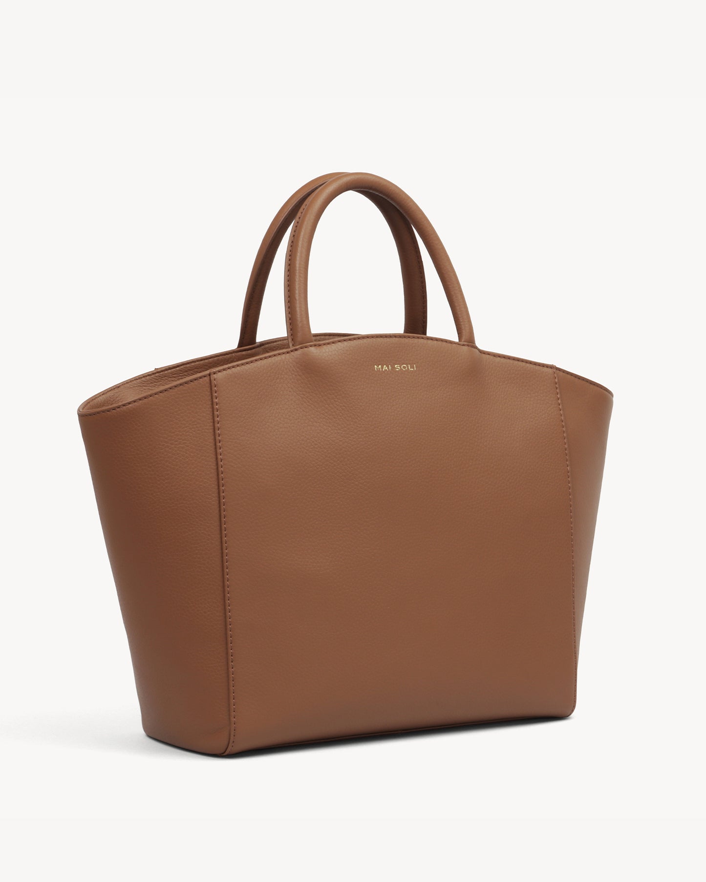 Riley Satchel Bag - Hazelnut