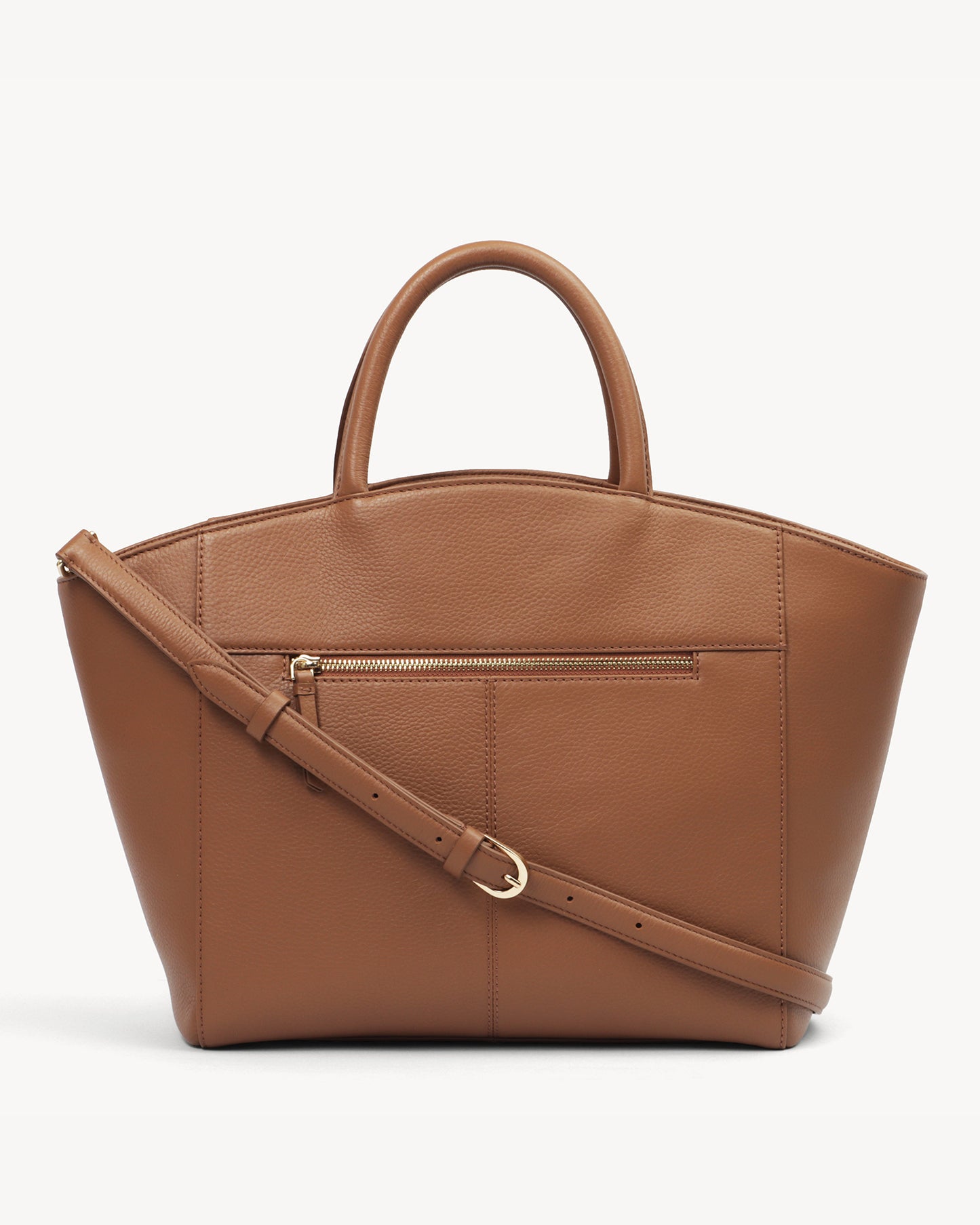 Riley Satchel Bag - Hazelnut