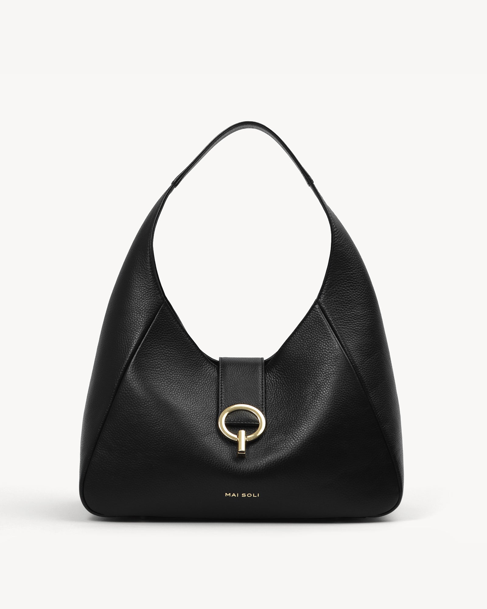 Brooke Hobo Bag Black - Main Image